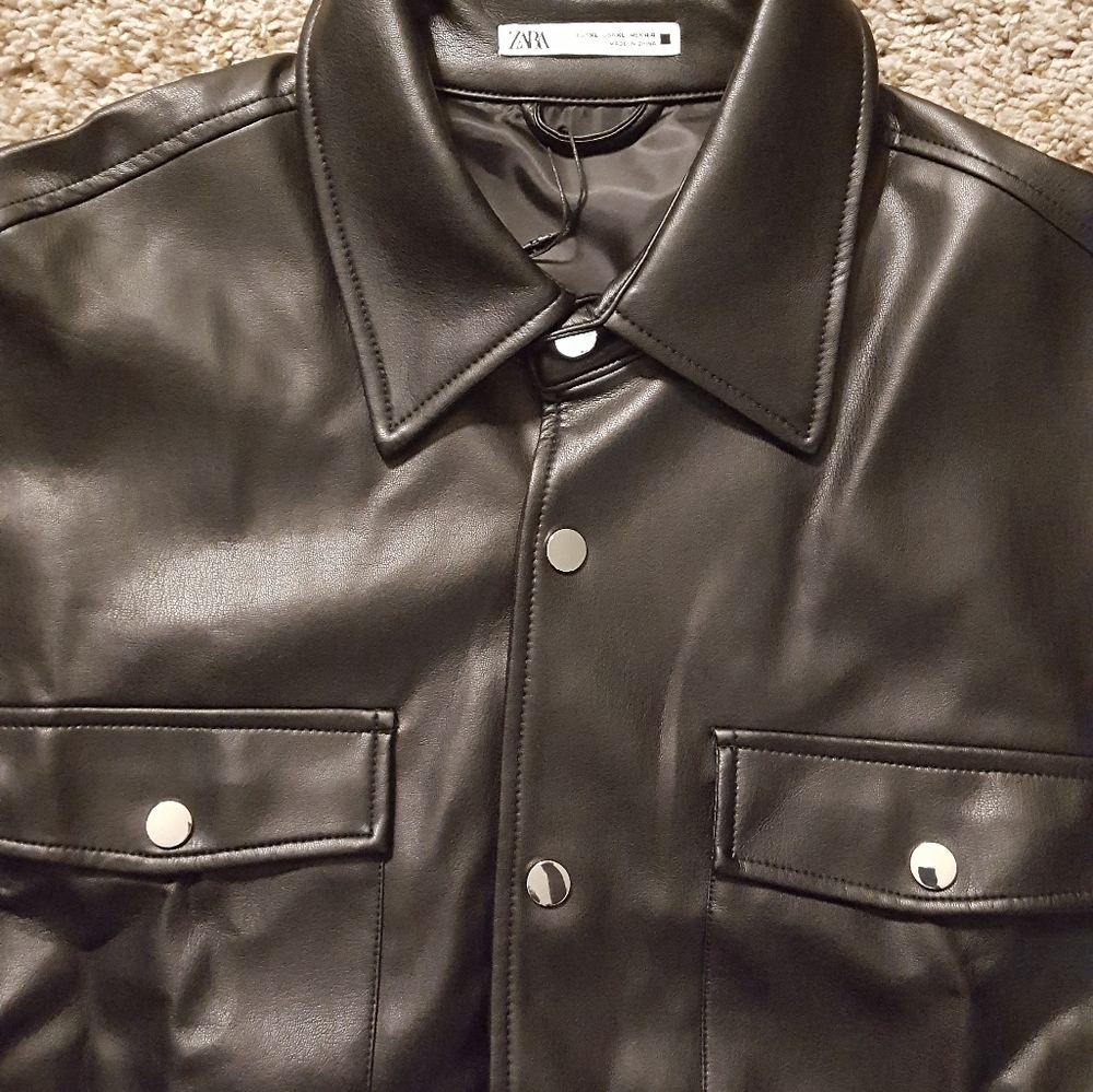 NWT... Zara Overshirt Shacket (XL)